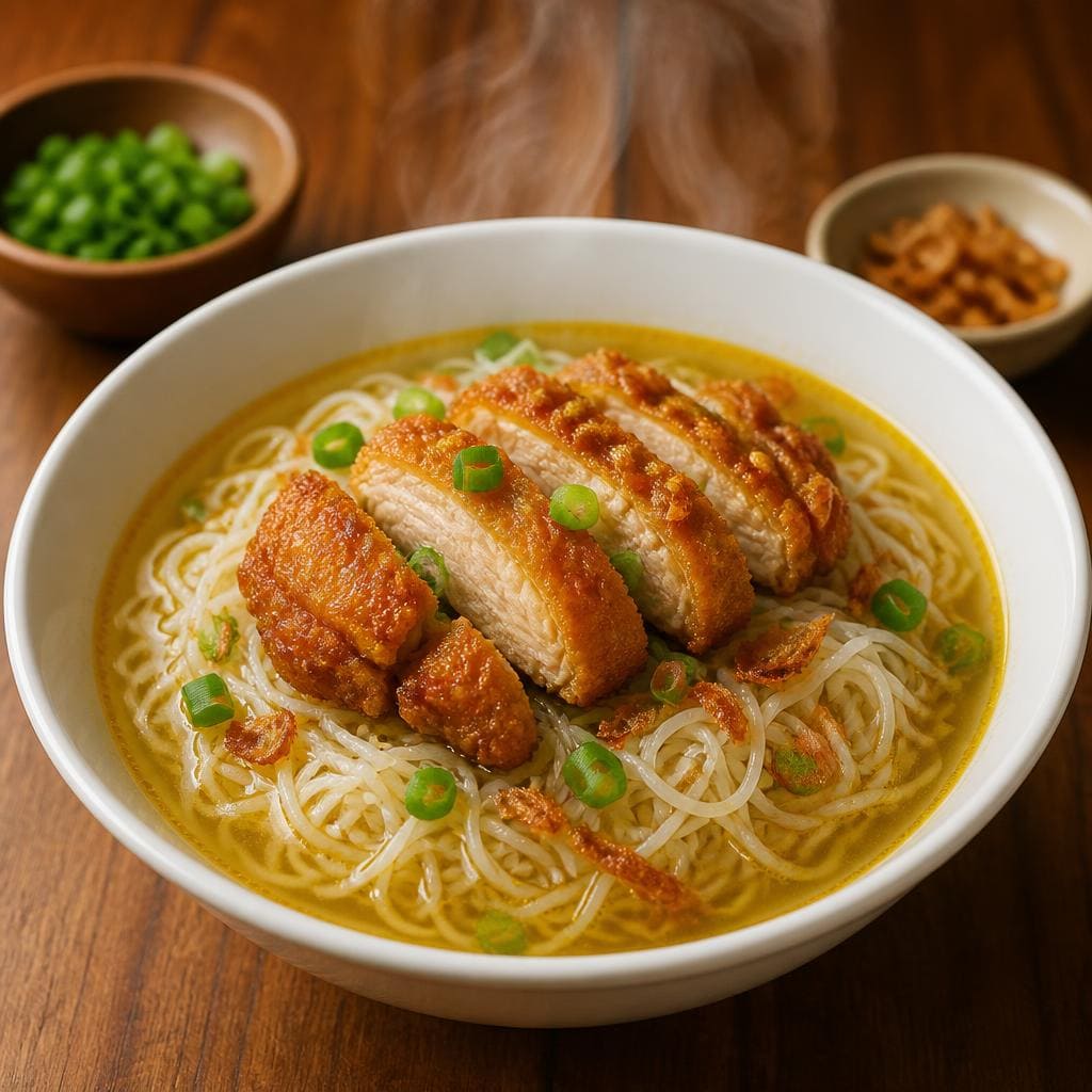 Bakmi Golek Kwetiaw Masak Seafood